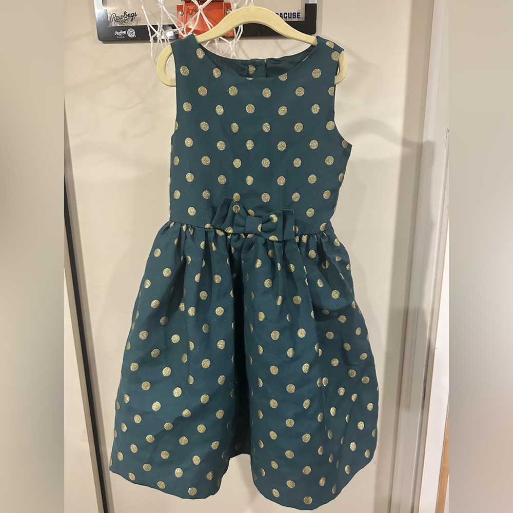 Gymboree Girls Holiday Dress and Cardigan Size 7